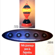 Pierre Restany, Arte guarango para la Argentina de Menem , Lápiz, Año 13, Nº 116, 1995, p.50. Documents of Latin American and Latino Art, ICAA, The Museum of Fine Arts, Houston, Texas