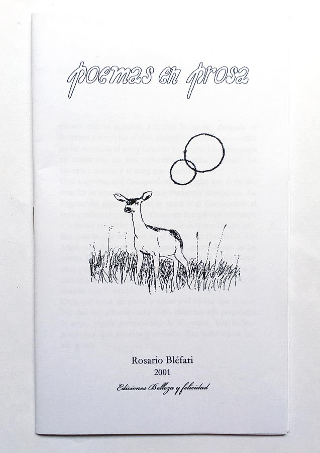 Rosario Bléfari, Poemas en prosa